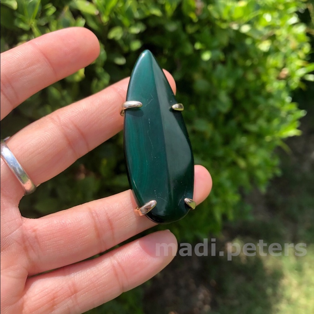 Kendra Scott Sommer Ring in Green Agate